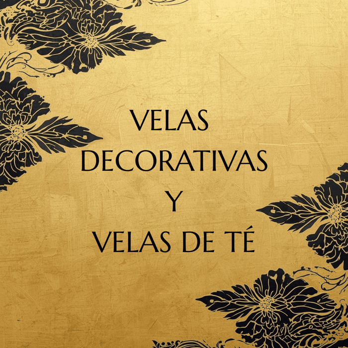 Velas decorativas