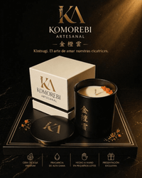 Vela japonesa Kintsugi