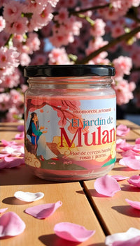 Vela de soja "El jardín de Mulan"
