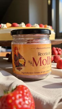 Vela de soja "Receta de Molly"